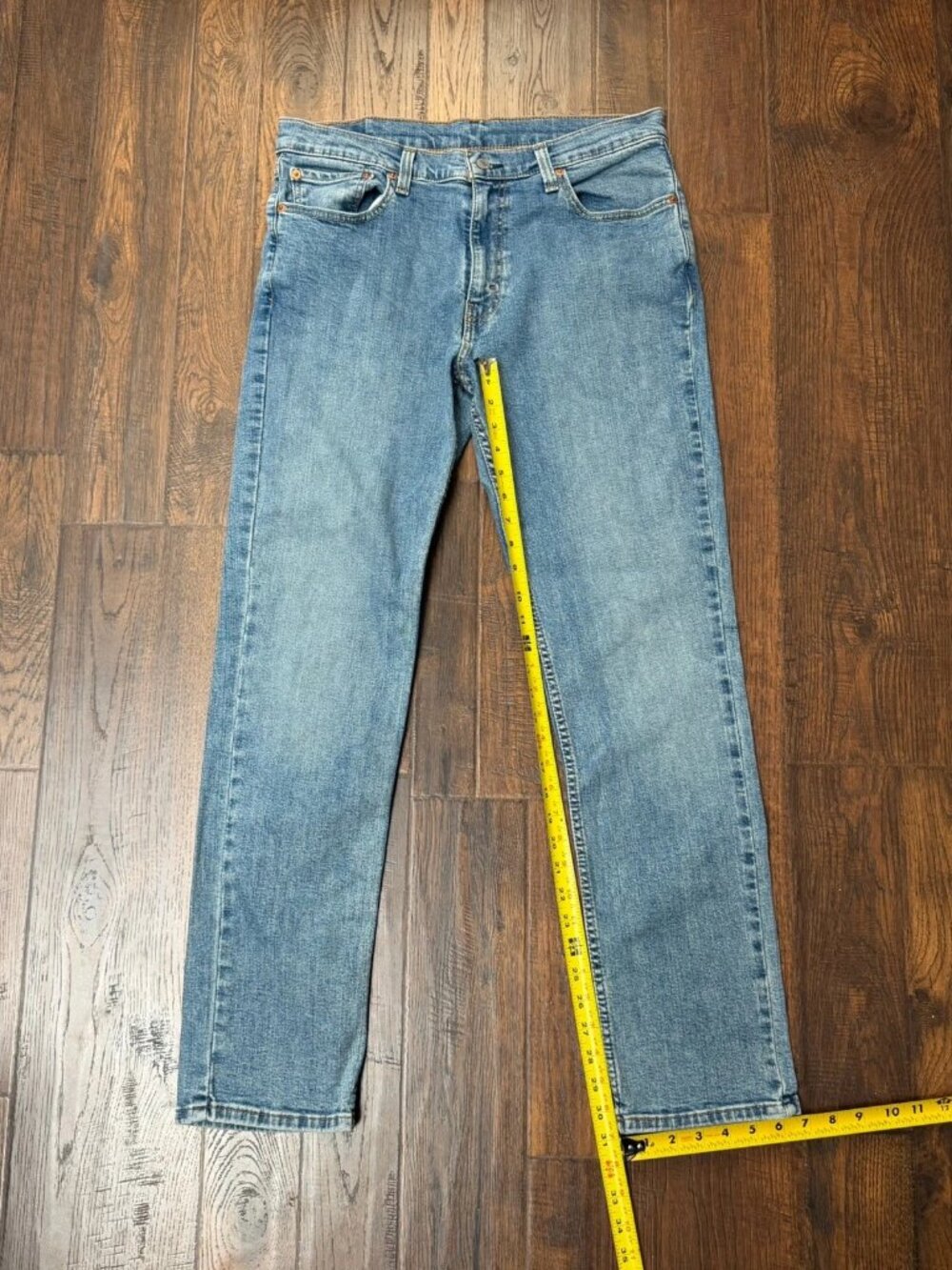 Levi’s 511 Slim Fit Premium Jeans Mens 34x30 Light Wash Stretch Denim Casual